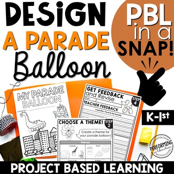 Preview of Balloons Over Broadway Thanksgiving Project-Based Learning for Kinder & 1st