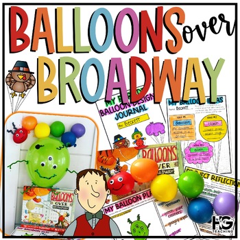 Preview of Balloons Over Broadway STEM and Thanksgiving Parade Read Aloud Activities