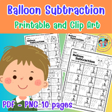 Balloons subtraction with in 20