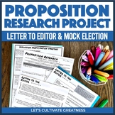 Voting Mock Election Day Activities - Ballot Proposition R
