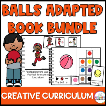 Preview of Balls Study Adapted Book Bundle Curriculum Creative