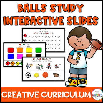 Preview of Balls Study Digital Interactive Slides Curriculum Creative