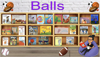 Preview of Balls Virtual Library Creative Curriculum (Teaching Strategies)