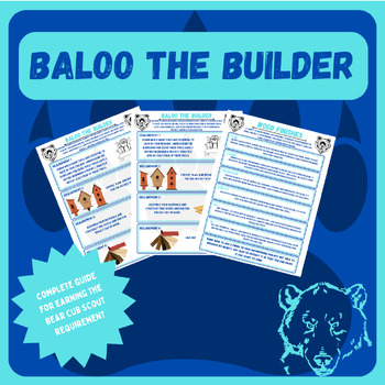 Preview of Baloo the Builder, Bear Cub Scout Requirement