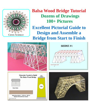 Preview of Balsa Wood Bridge Tutorial - For High School and Middle School Students