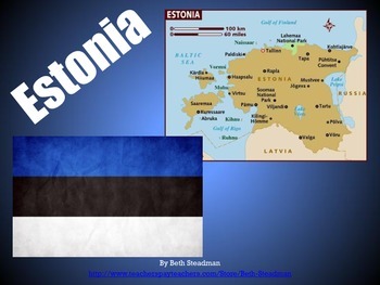 Preview of Baltic States PowerPoints Bundle (Estonia, Latvia, and Lithuania)
