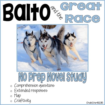 Preview of Balto and the Great Race Book Study