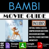 Bambi (1942) Movie Guide Discussion Questions Google Forms