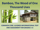 Bamboo, The Wood of One Thousand Uses: Scientific Passage 