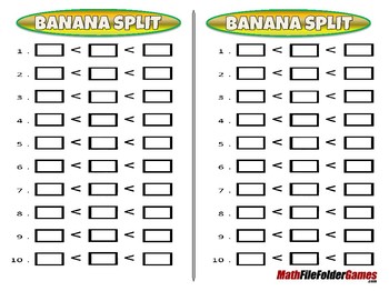 Banana Split game