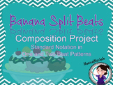 Banana Split Beats: Rhythmic Composition with Standard Notation
