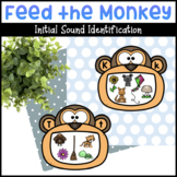 Feed the Monkey Initial Letter Sound Activity