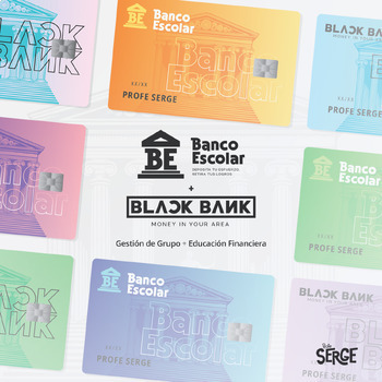 Preview of Banco Escolar / Black Bank (Gestión de Grupos + Educación Financiera)