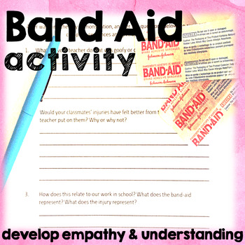 Band Aid Activity for Explaining Differentiation and Promoting Kindness