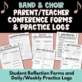 Band & Choir Parent Teacher Conferences Form & Music Pract