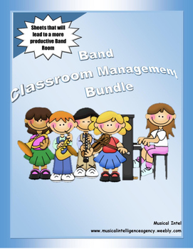 Preview of Band Classroom Management Bundle