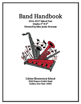 Preview of Band Handbook