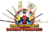 Band Instrument Diagram Worksheets