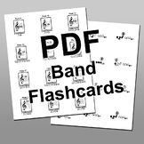 Band Note & Fingering Flashcard Set - EVERY Instrument - C