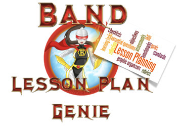Preview of Band Lesson Plan Genie