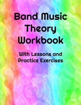 Preview of Band Music Theory Workbook - Hard Copy