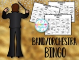 Band/Orchestra Instruments BINGO