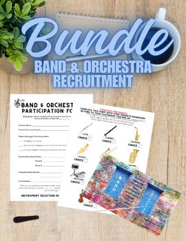 Preview of Band & Orchestra Recruitment Bundle