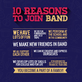Band Recruiting Poster