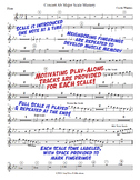 Band Scale Mastery Exercises - All 12 Major Scales with MP
