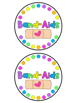 band aid printable template