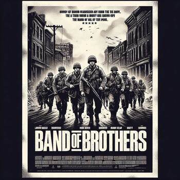 Preview of Band of Brothers (2001)Miniseries Viewing Guide:Summary/Vocabulary/Questions/KEY