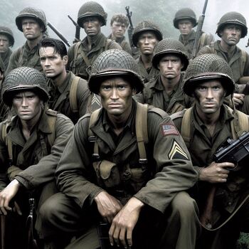 Preview of Band of Brothers (2001) Series Viewing Guide: Summary/Vocabulary/Questions/KEY