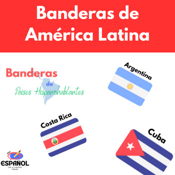 Banderas de America worksheet