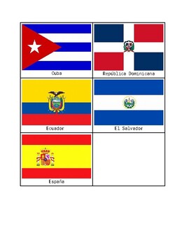 Banderas países hispanohablantes. Hispanic countries flags by Susana ...