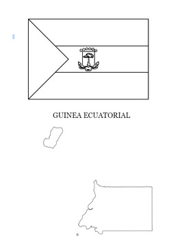 Preview of Banderas y mapas de los paises Hispanos - Maps and flags Hispanic countries