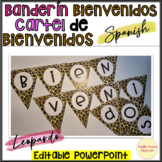 Banderines Bienvenidos Español Banderín Welcome Banner Spa