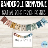 Banderole bienvenue: neutral boho (French)