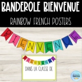 Banderole bienvenue: rainbow (French)