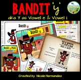 Bandit y, Y as a Vowel Classroom Posters and Poem