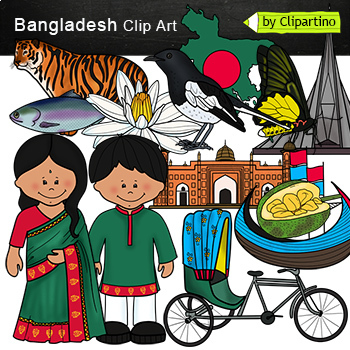 Preview of Bangladesh Clip Art
