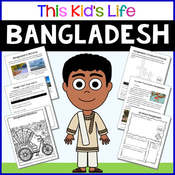Preview of Bangladesh Country Study: Reading & Writing + Google Slides/PPT
