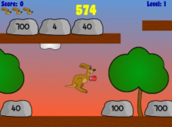 Preview of Bango - Place Value Puncher (Playable at RoomRecess.com)