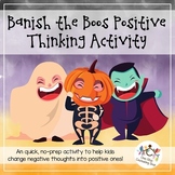 Banish the Boos Halloween-Themed Positive Thinking Activity
