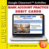Bank Account Practice: Debit Card Activities- Reading | Math  Life Skills GOOGLE