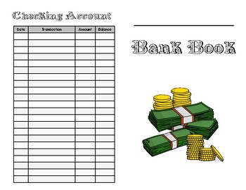 Preview of Bank Book