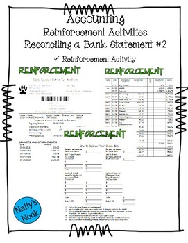 Preview of Bank Reconciliation #2