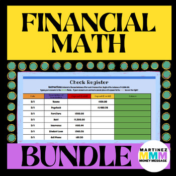 Preview of Bank Statement Reconciliation Guided Notes & Digital Self Grading Puzzles BUNDLE