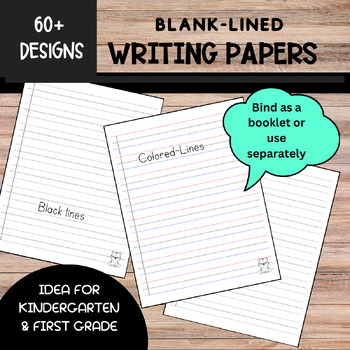 Primary Lined Writing Paper Templates Elementary Handwriting