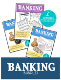 Banking Lessons + Activities Bundle (special education lif