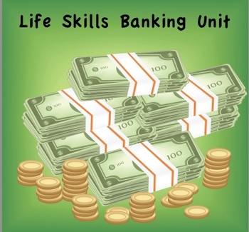 Preview of Banking Lessons - Life Skills for High School Students